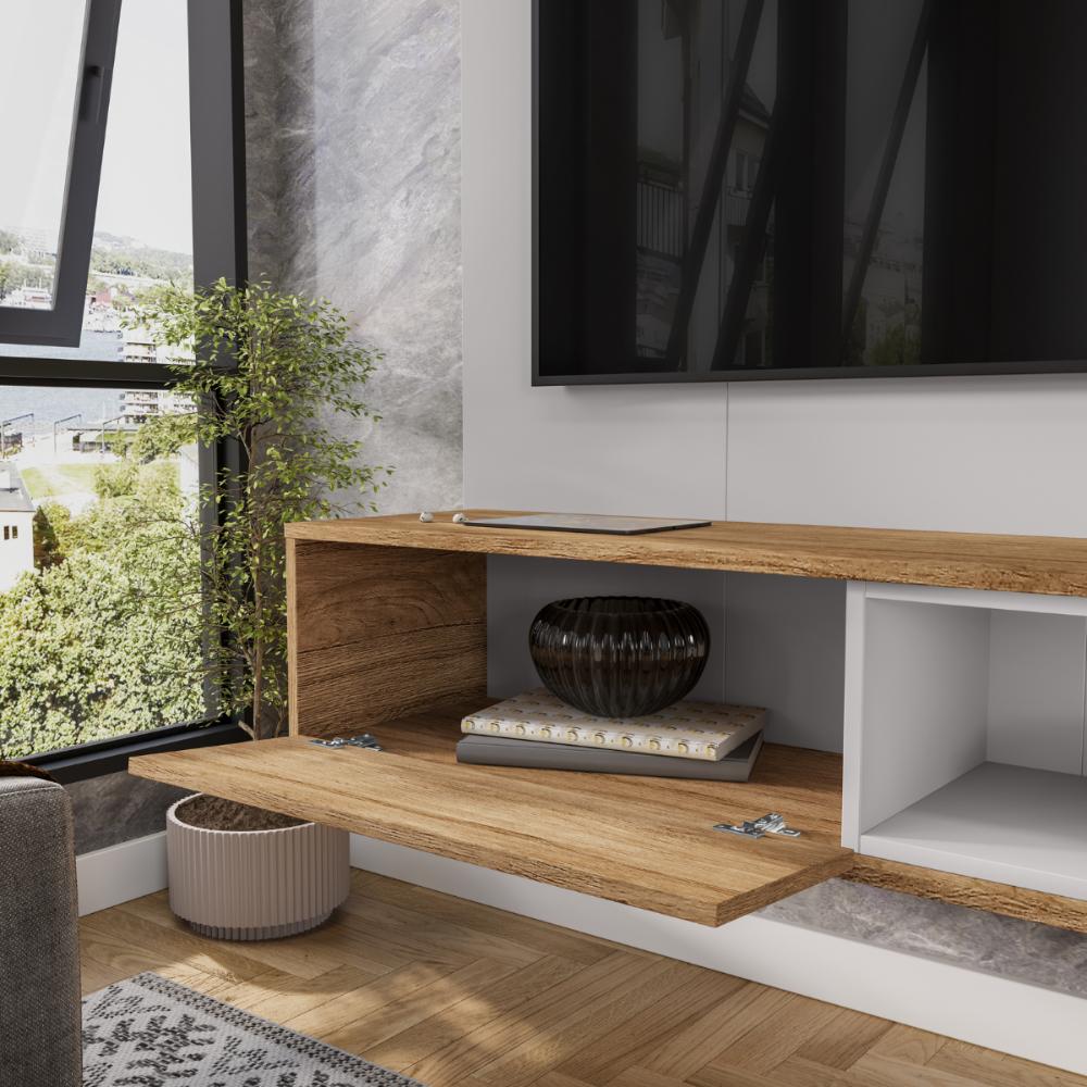 Painel TV 50 Polegadas Conrado Cinamomo Off-White