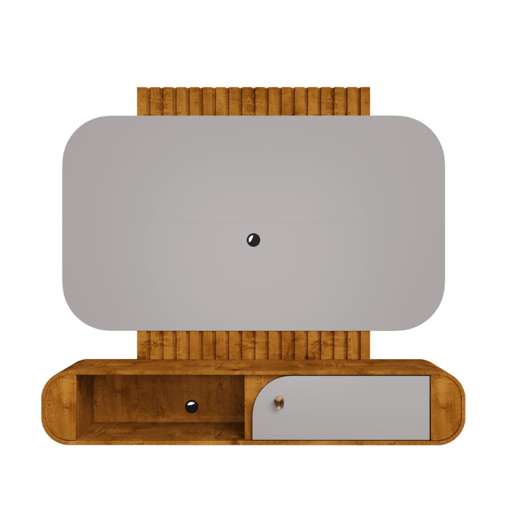 Painel TV 55 Polegadas Capivari Naturalle Off-White
