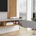 Painel TV 65 Polegadas Litoral Cinamomo Off-White