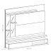Painel para TV Akira com LED Caiena Creme