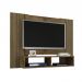 Painel para TV Bridge com Detalhe em Ripas Madeira