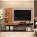 Painel para TV Frisado Bae Carvalho Griz