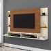 Painel para TV Janeth Off White Nature