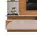 Painel para TV com Espelhos Luaner Carvalho Griz