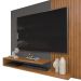 Painel para TV com Frisos Kenay Freijo Cinza
