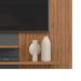 Painel para TV com Frisos Kenay Freijo Cinza