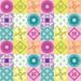 Papel de Parede Infantil Azulejo Geométrico Vivo