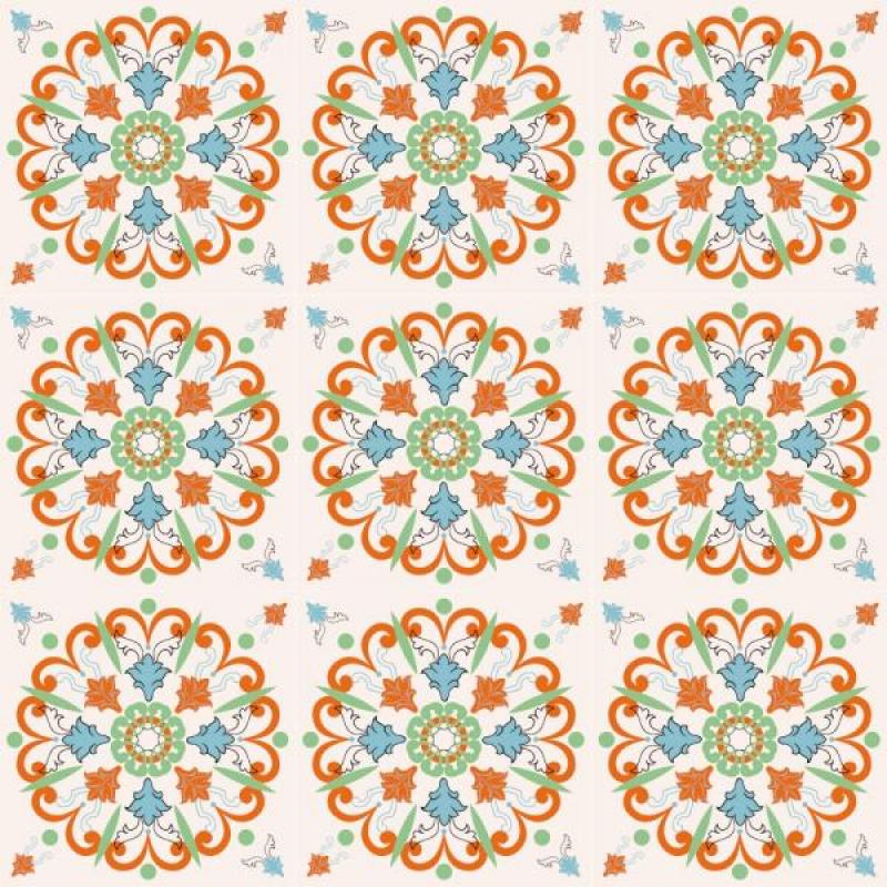 Papel de Parede Infantil Azulejo Português Coimbra