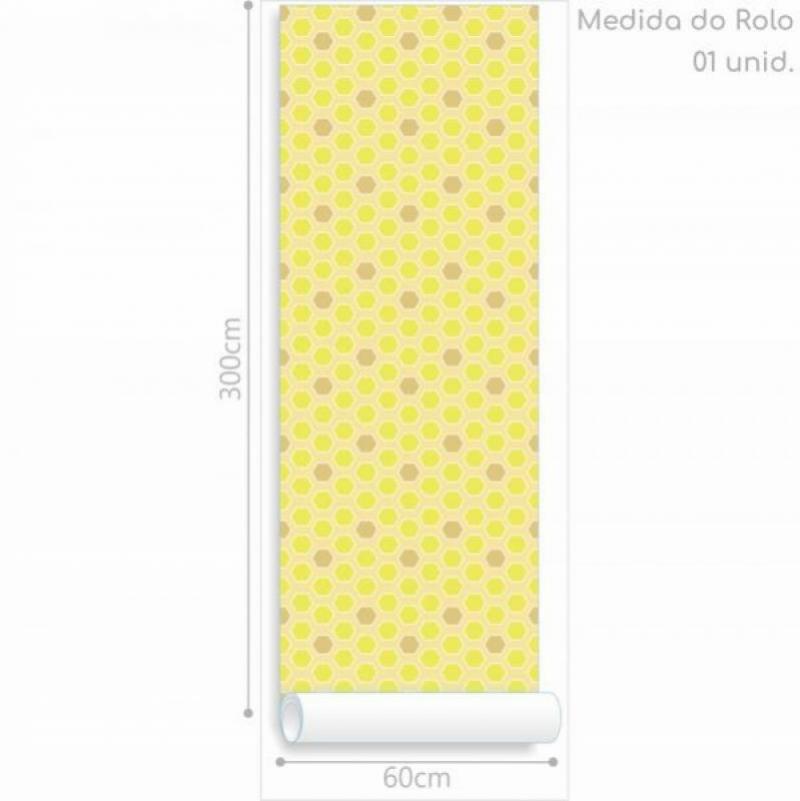 Papel de Parede Infantil Colméia