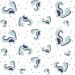 Papel de Parede Infantil Dinossauros Azul
