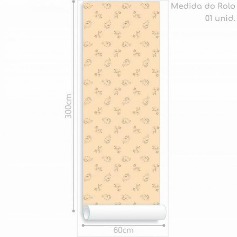 Papel de Parede Infantil Elefante Cavalo de Balanço