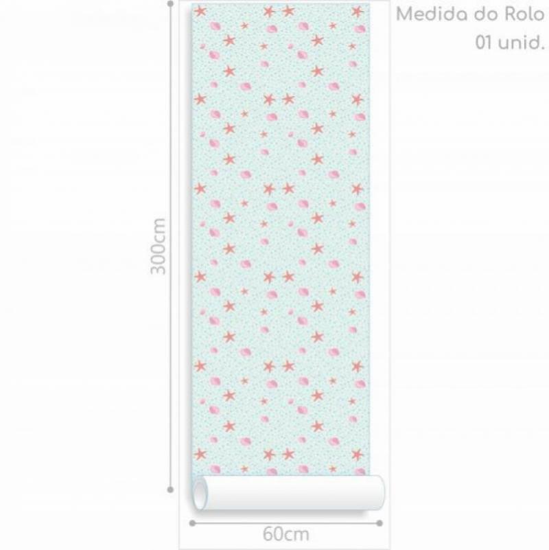 Papel de Parede Infantil Fundo do Mar