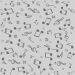 Papel de Parede Infantil Notas Musicais Cinza