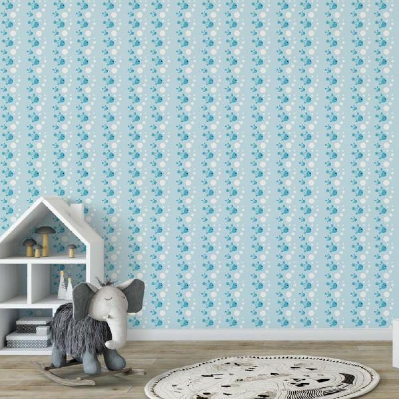 Papel de Parede Infantil Peixes