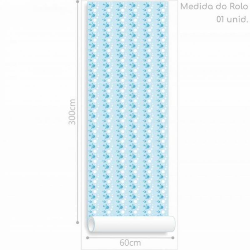 Papel de Parede Infantil Peixes
