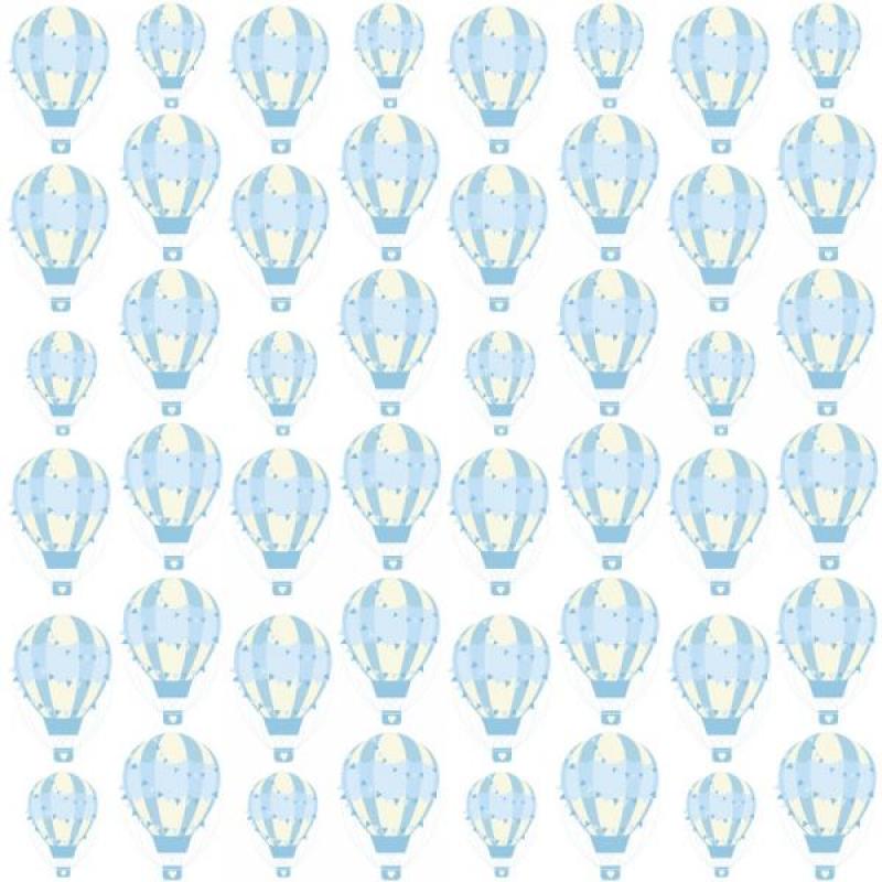 Papel de Parede Kids Balões Azul