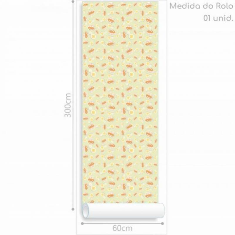 Papel de Parede Kids Carrinho e Chocalho