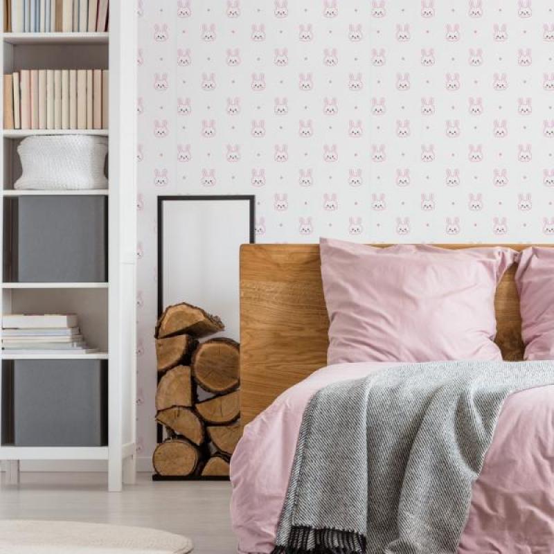 Papel de Parede Kids Coelinhos