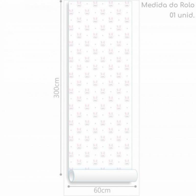 Papel de Parede Kids Coelinhos