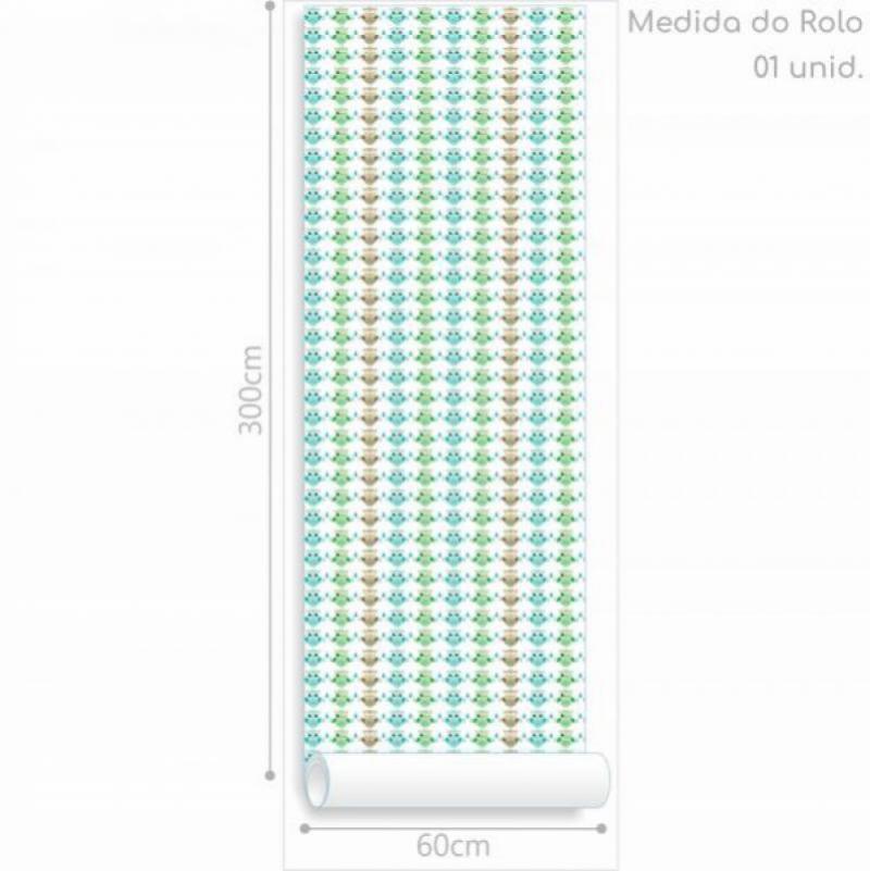 Papel de Parede Kids Corujas
