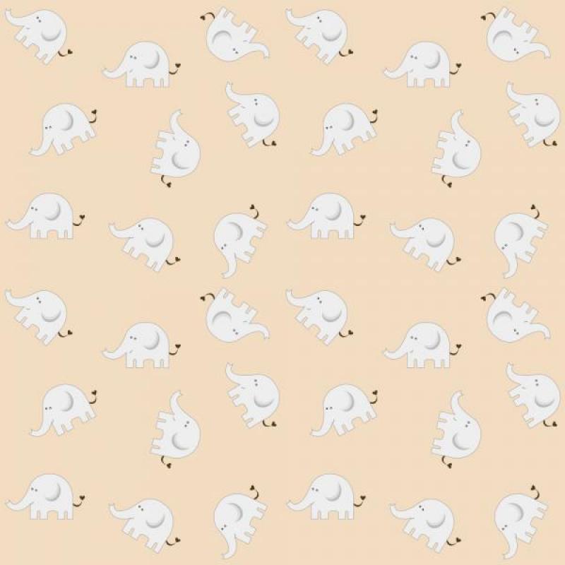 Papel de Parede Kids Elefante Baby