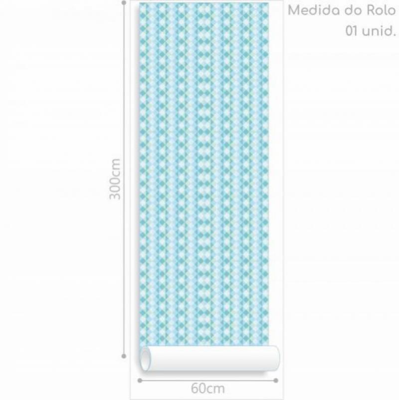 Papel de Parede Kids Geometrico Menino