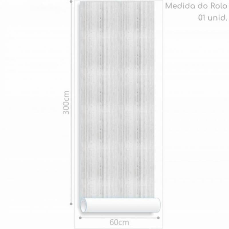 Papel de Parede Kids Madeira Cinza