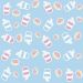 Papel de Parede Kids Milk Shake e Donuts