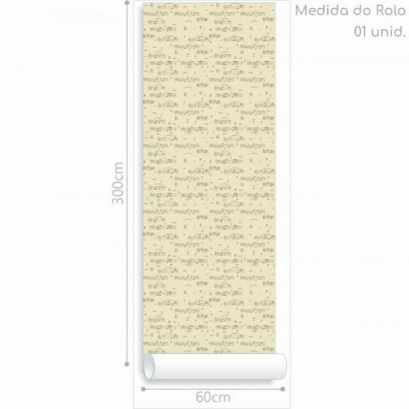 Papel de Parede Kids Notas Musicais