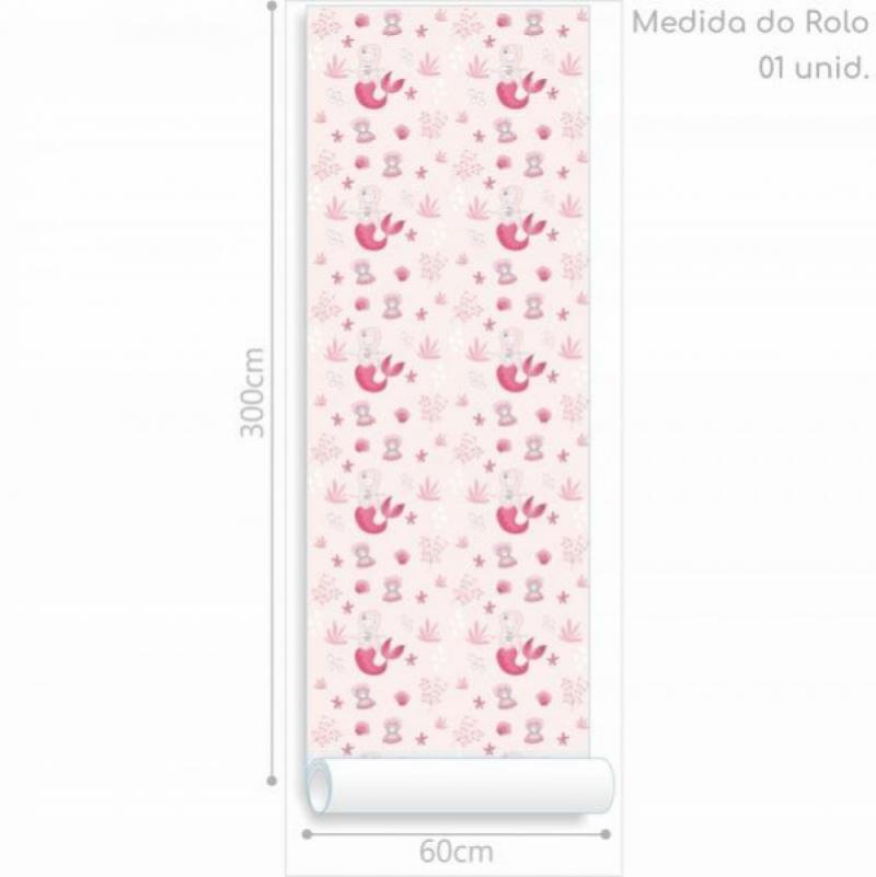 Papel de Parede Kids Sereia