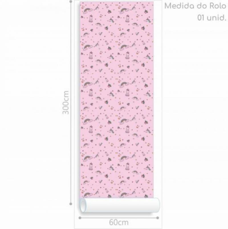 Papel de Parede Kids Unicórnio Menina