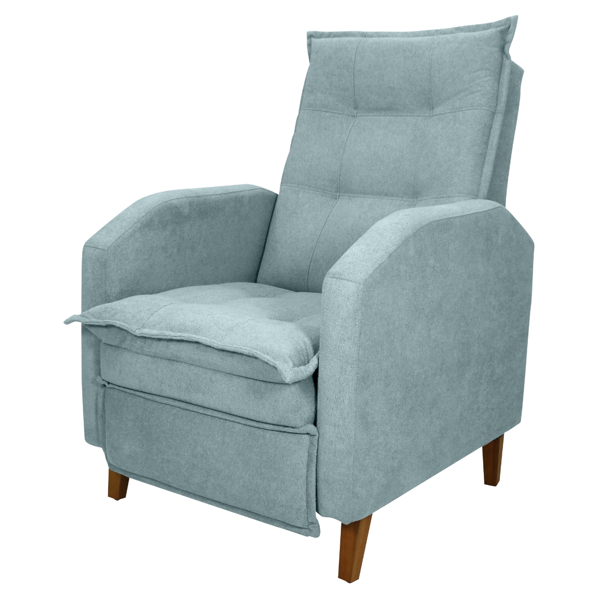 Poltrona  Reclinável Alef Boucle  Azul