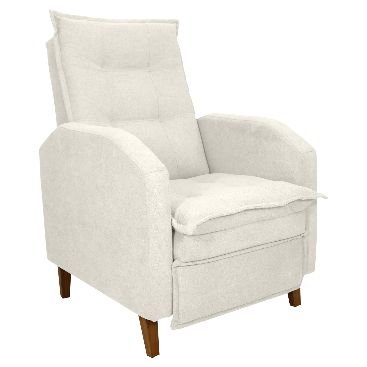 Poltrona  Reclinável Leeds Boucle  Bege