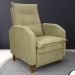 Poltrona  Reclinável Leeds Boucle Oliva