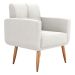 Poltrona Decorativa Itaqui Boucle Bege