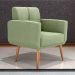 Poltrona Decorativa Itaqui Boucle Oliva