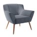 Poltrona Decorativa Mendes Inca Chumbo