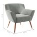 Poltrona Decorativa Mendes Linha Grafite