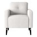 Poltrona Decorativa Miguel Boucle Bege