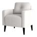 Poltrona Decorativa Miguel Boucle Bege