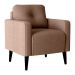 Poltrona Decorativa Viale Boucle Marrom