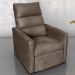 Poltrona Reclinável do Papai Neiva Suede Marrom