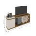 Rack Bar para TVs 60 Polegadas São Paulo Pinho Off White