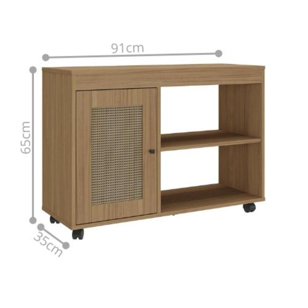 Rack Belize Cor Carvalho
