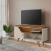 Rack Para TV 50 Polegadas Perugia Off White Nature