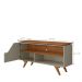 Rack Para TV 50 Polegadas Perugia Off White Nature