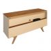 Rack Para TV 50 Polegadas Perugia Off White Nature
