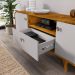 Rack Para TV 55 Polegadas Conceiçao Naturalle Off White