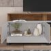 Rack Para TV 65 Polegadas Gunga Off White Cinamomo