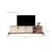 Rack Para TV 75 Polegadas Adamantina 1800 Off White Nature
